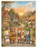Cotton Hollow: A Cozy Coloring Retreat — Printable PDF